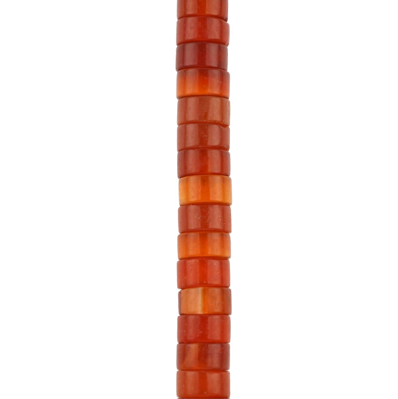 12 Pack: Red Agate Heishi Beads, 6mm by Bead Landing™
